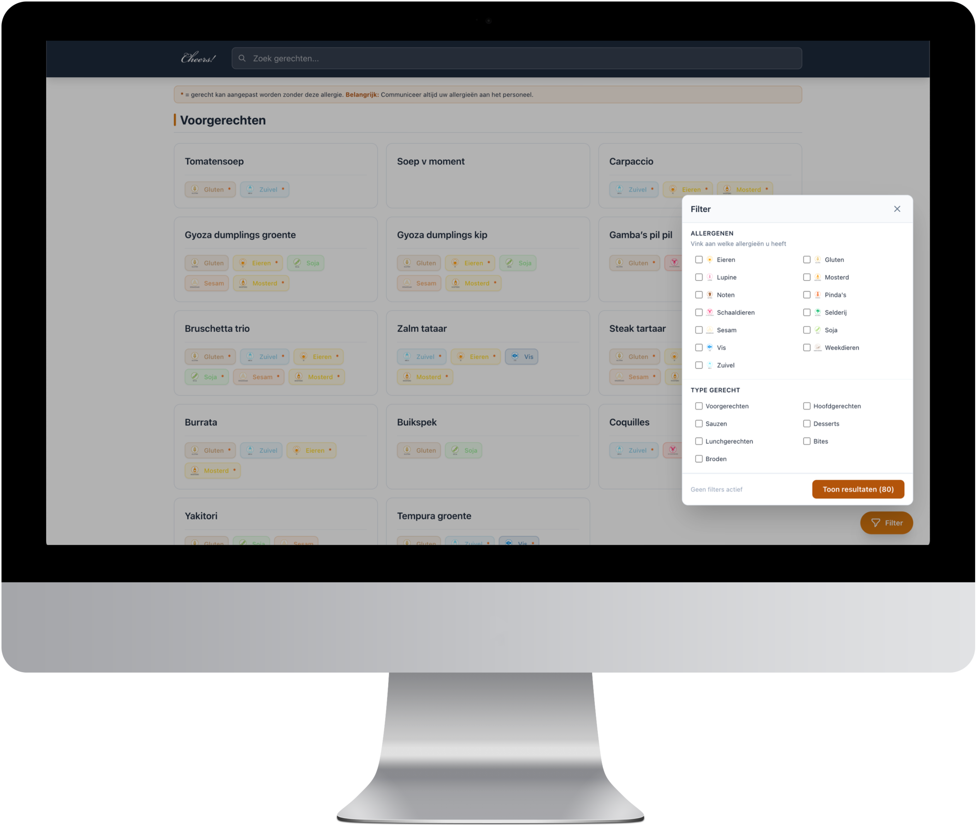 Allergenen Info Desktop Preview